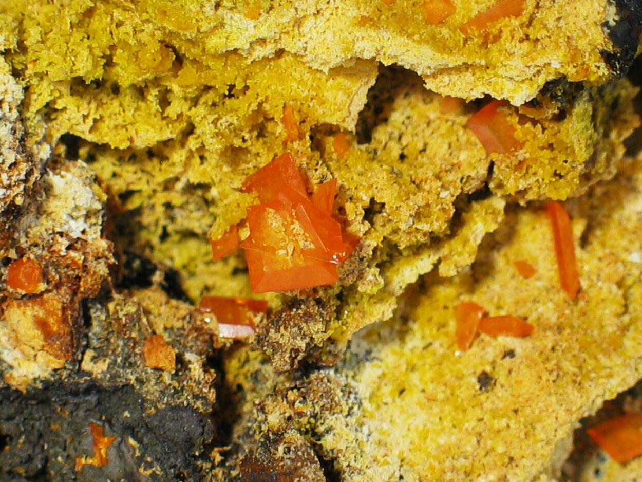 Wulfenite & Mimetite