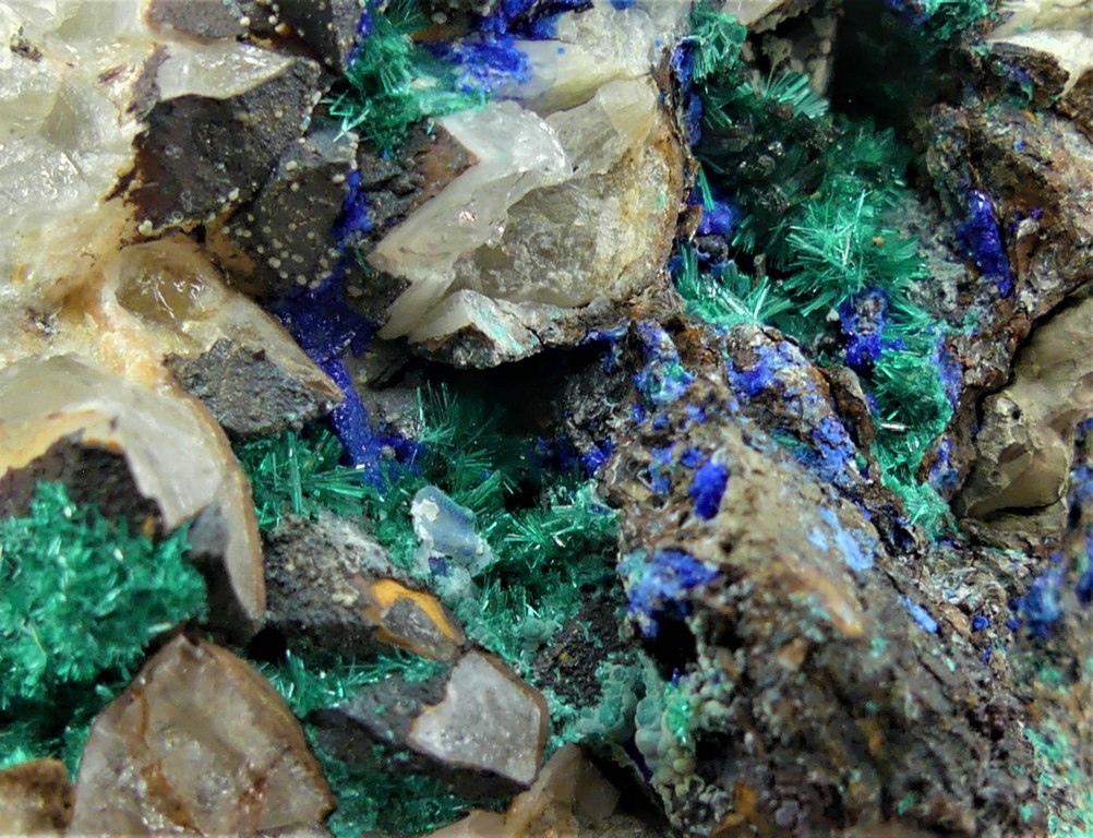 Brochantite & Linarite