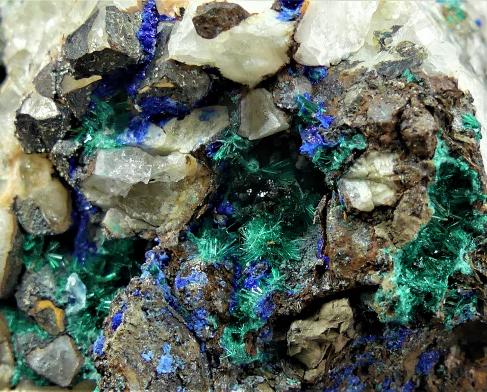 Brochantite & Linarite
