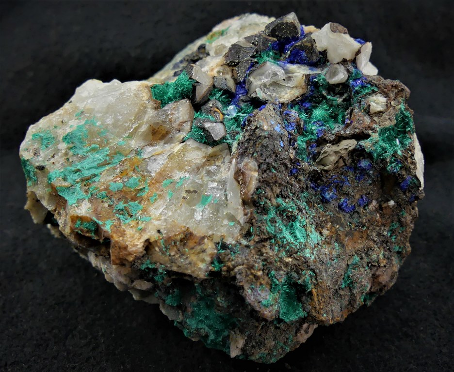 Brochantite & Linarite