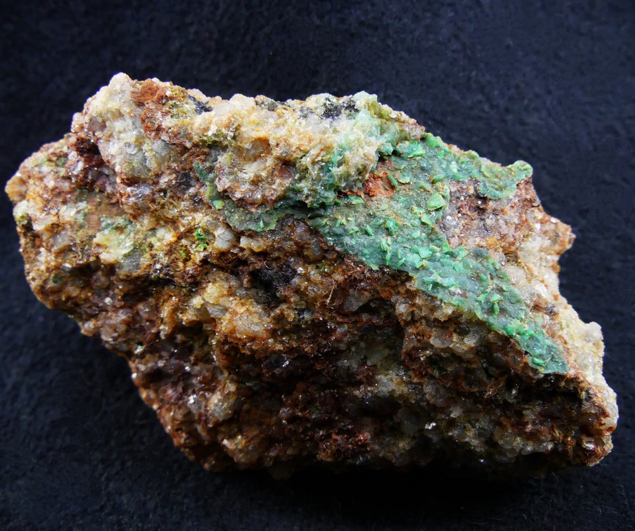 Metazeunerite & Turquoise