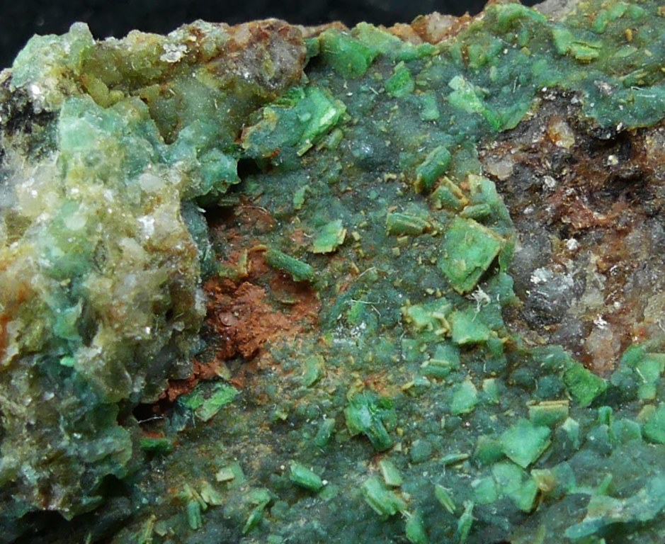 Metazeunerite & Turquoise