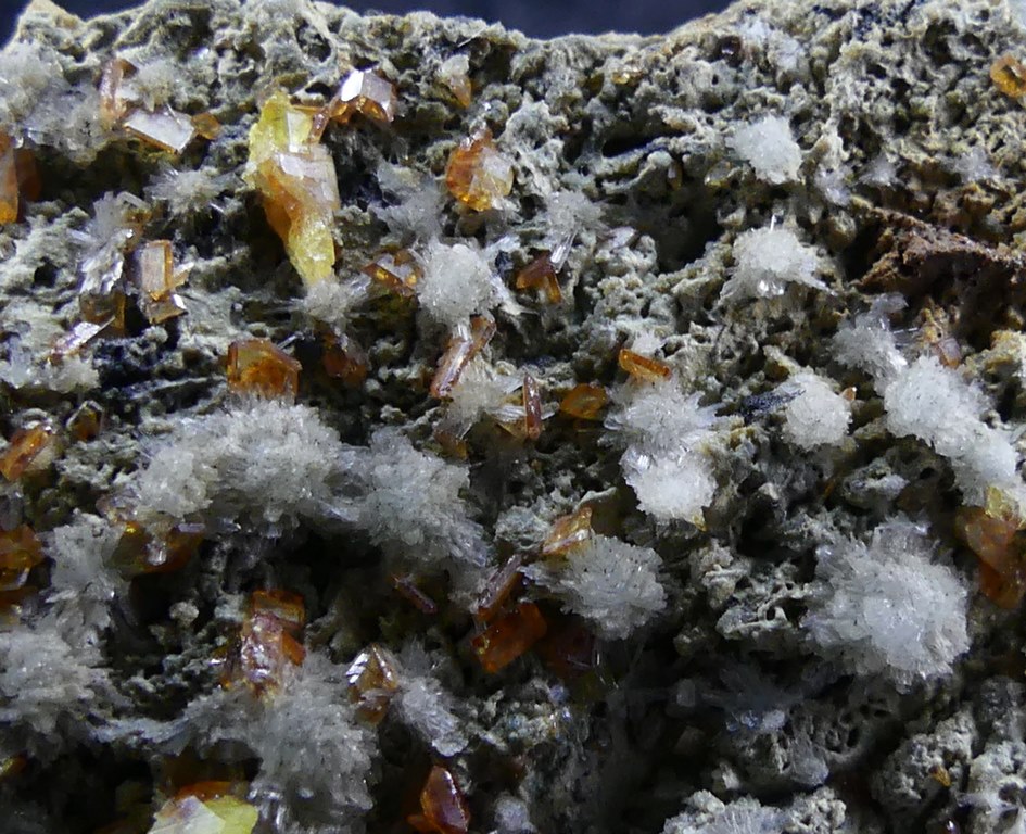 Wulfenite & Hemimorphite