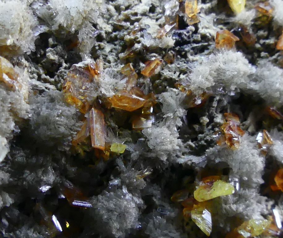 Wulfenite & Hemimorphite