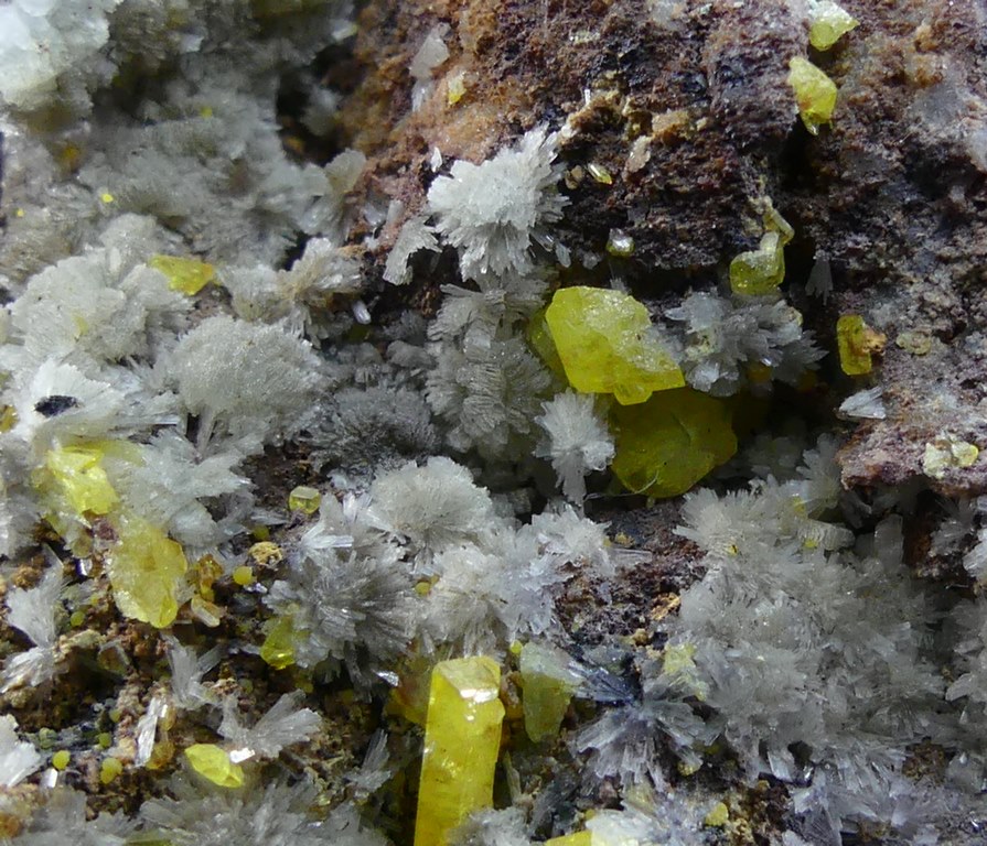 Wulfenite & Hemimorphite