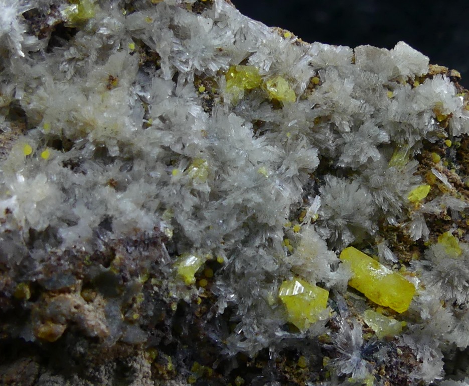 Wulfenite & Hemimorphite