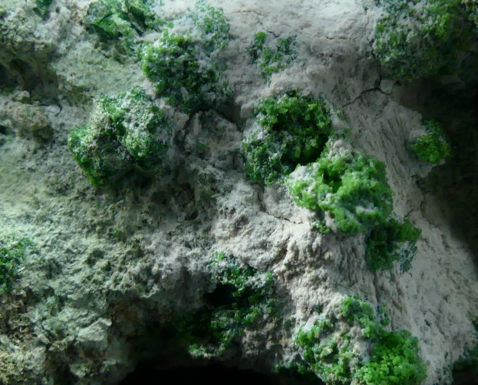 Agardite Huntite & Conichalcite