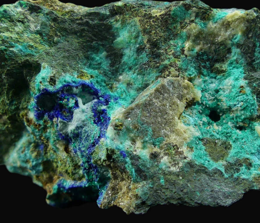 Theisite & Azurite