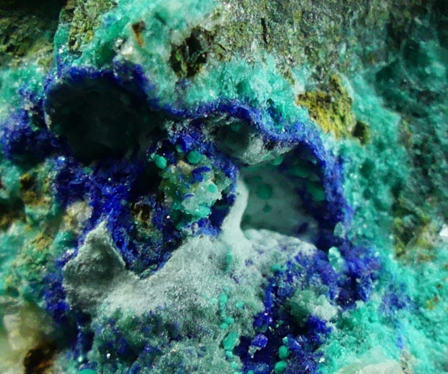 Theisite & Azurite