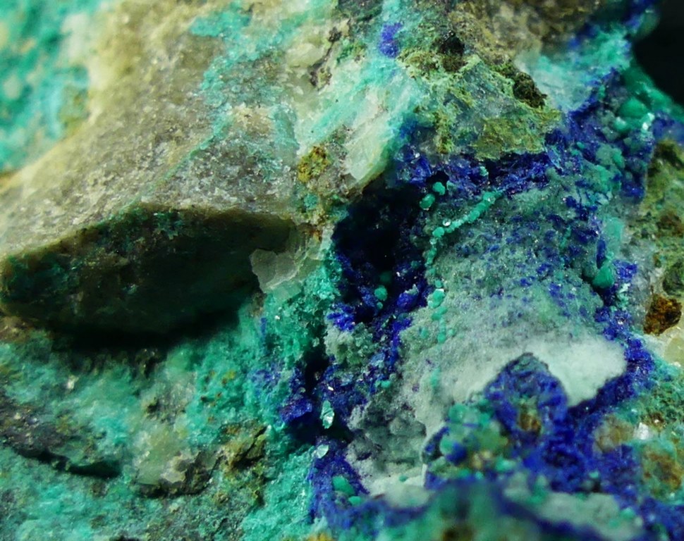 Theisite & Azurite