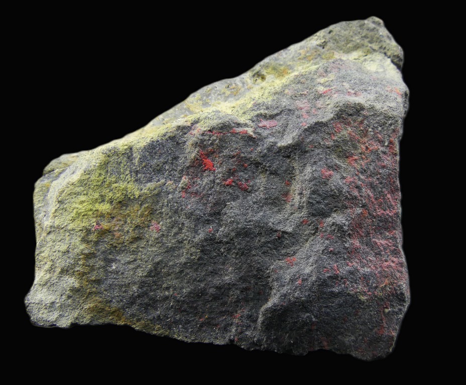 Schuetteite & Cinnabar