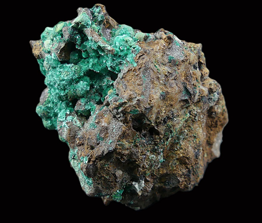 Brochantite & Malachite