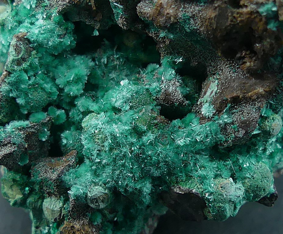 Brochantite & Malachite