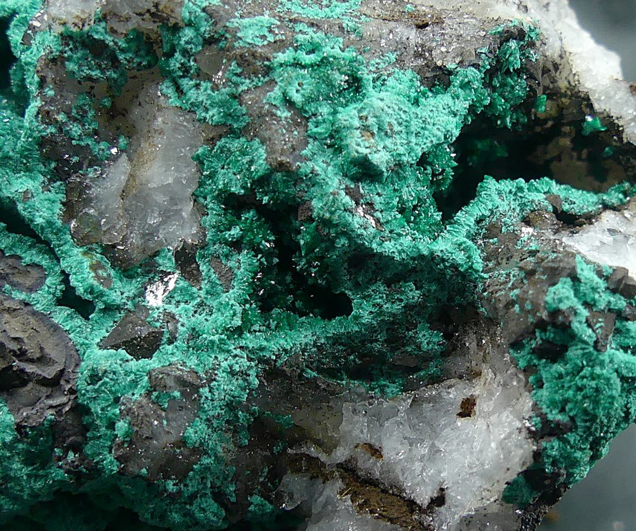 Pseudomalachite & Libethenite