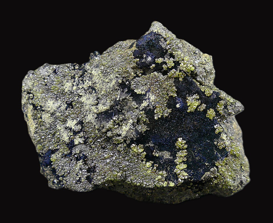 Native Sulphur & Covellite