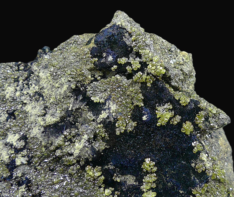 Native Sulphur & Covellite