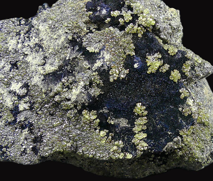 Native Sulphur & Covellite