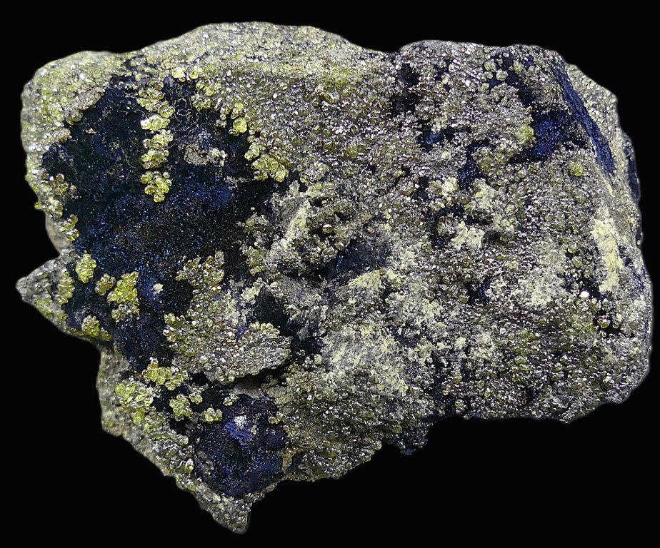 Native Sulphur & Covellite