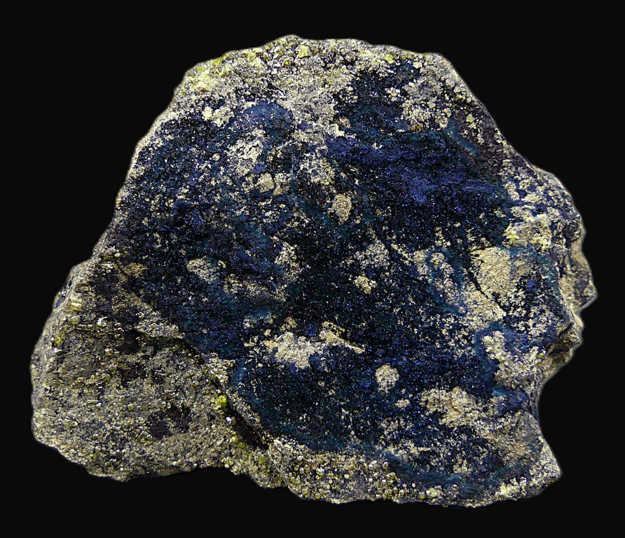 Native Sulphur & Covellite