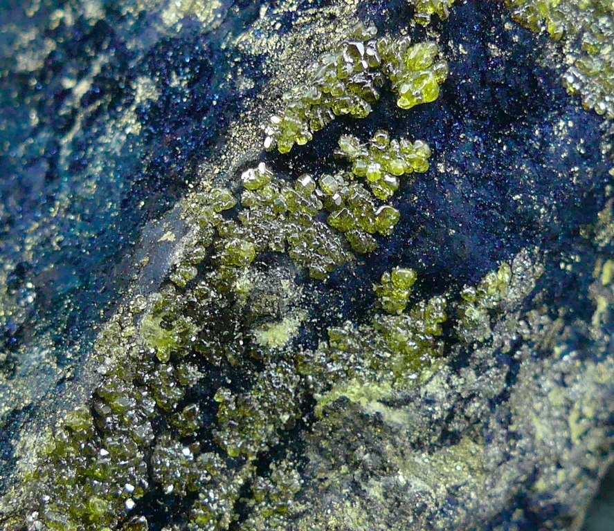 Native Sulphur & Covellite