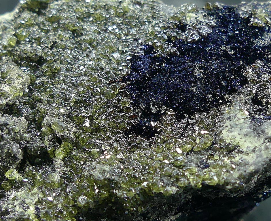 Native Sulphur & Covellite