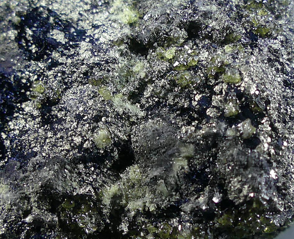 Native Sulphur & Covellite