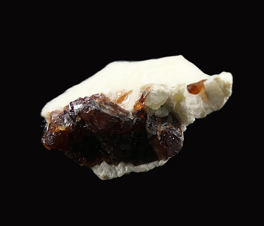 Scheelite & Spessartine