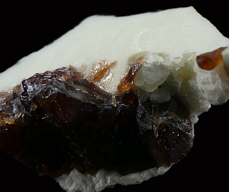 Scheelite & Spessartine