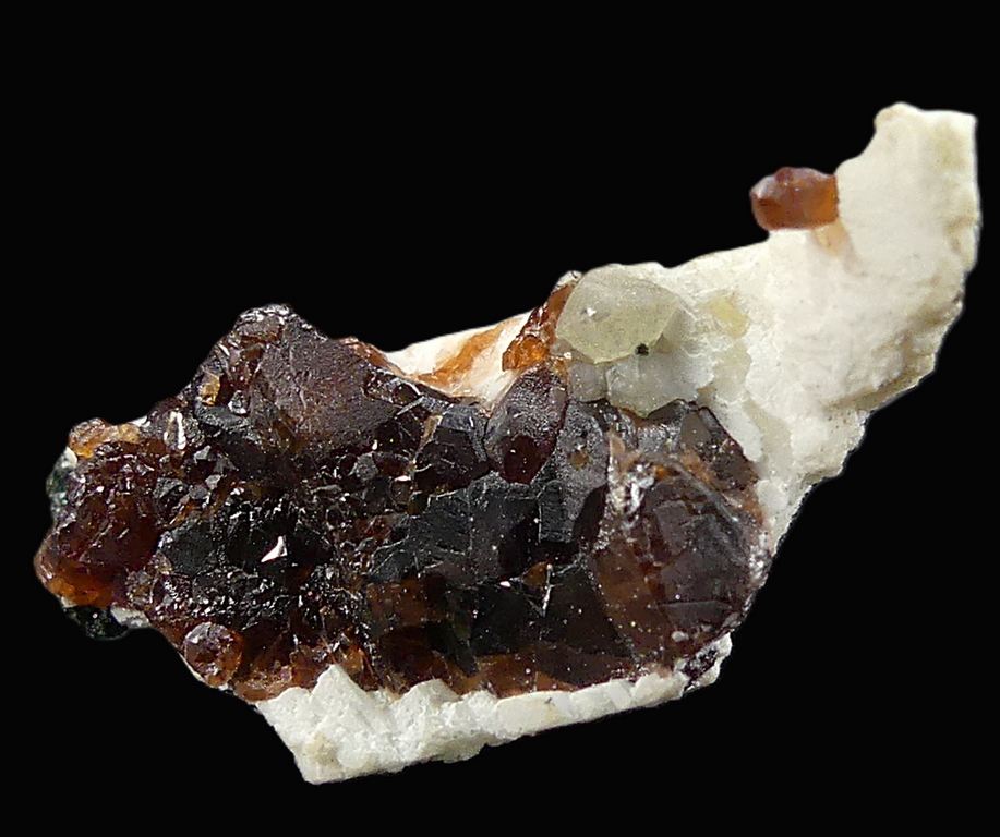 Scheelite & Spessartine