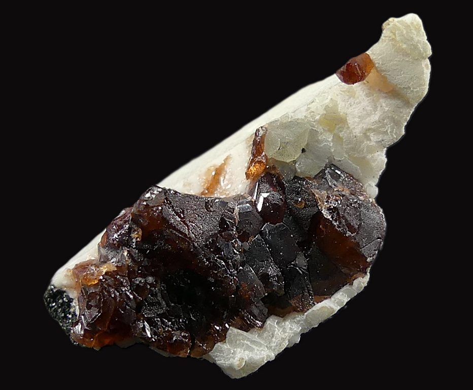 Scheelite & Spessartine