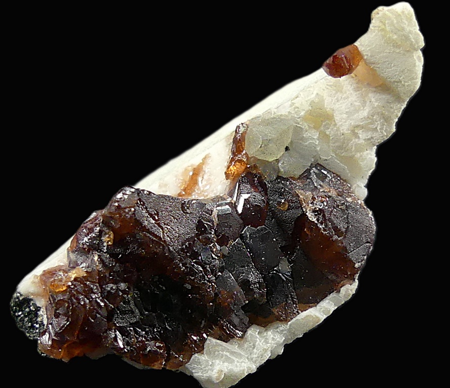 Scheelite & Spessartine