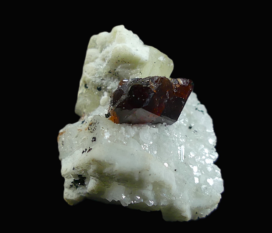 Scheelite & Spessartine