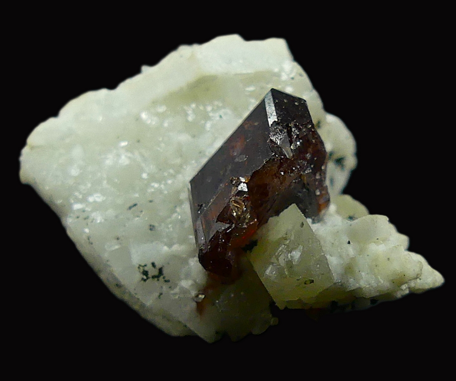 Scheelite & Spessartine