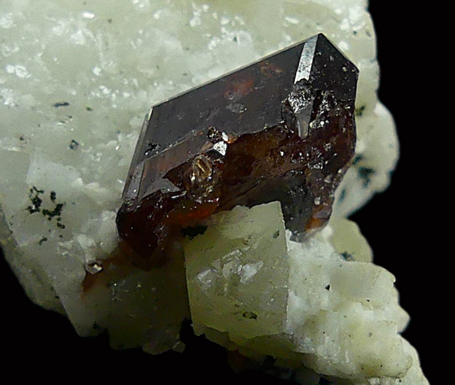 Scheelite & Spessartine