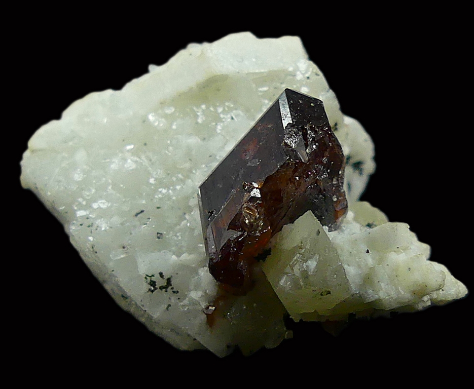 Scheelite & Spessartine