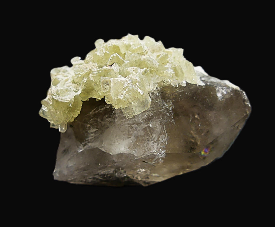 Prehnite & Quartz