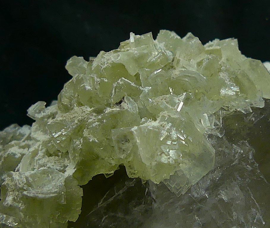 Prehnite & Quartz