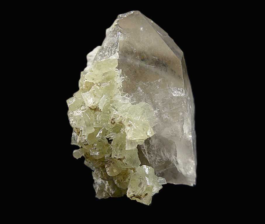 Prehnite & Quartz