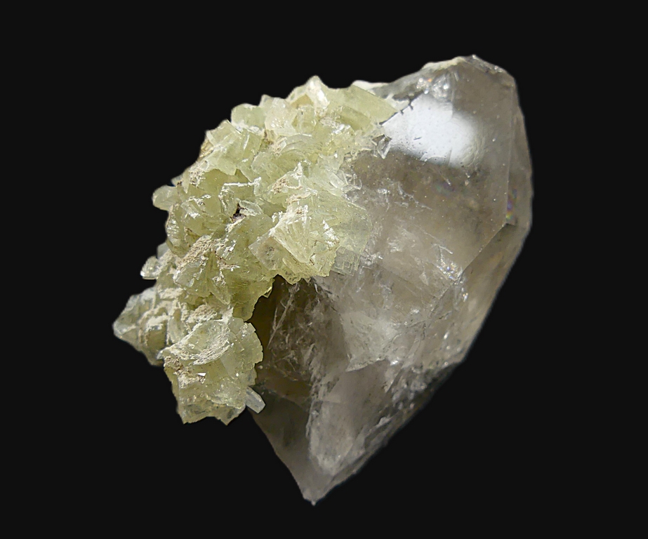 Prehnite & Quartz