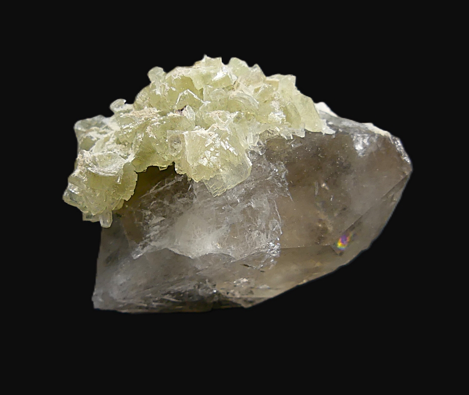 Prehnite & Quartz