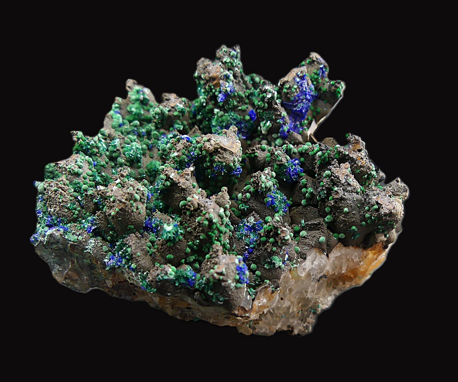 Brochantite Linarite & Malachite