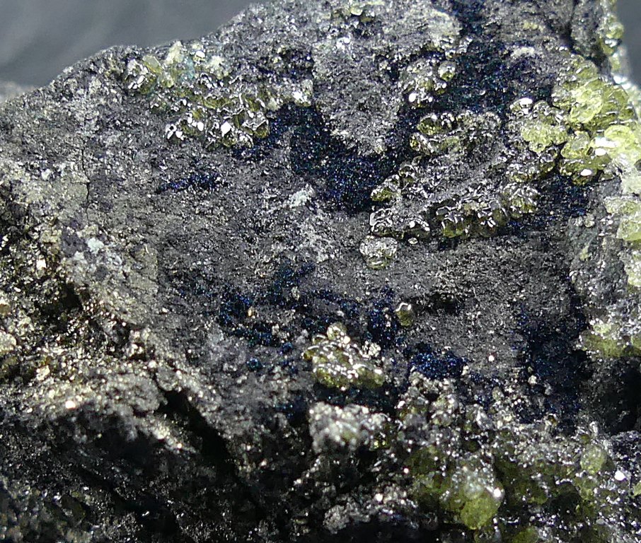 Native Sulphur & Covellite
