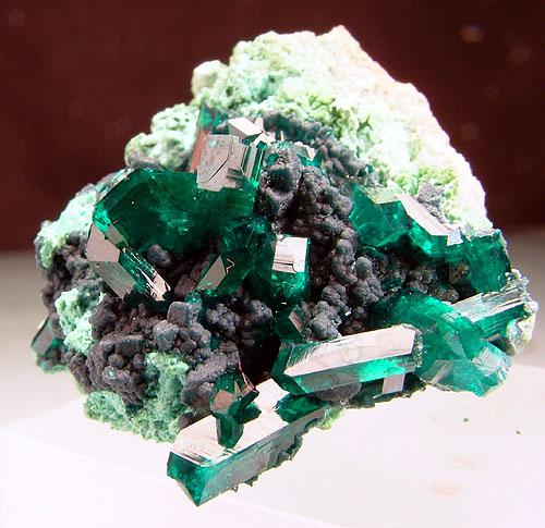 Dioptase Rosasite & Plancheite