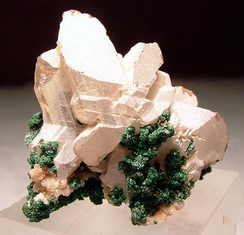 Mottramite & Hydrocerussite