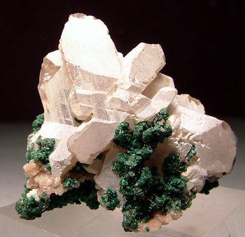 Mottramite & Hydrocerussite