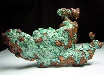 Native Copper & Plancheite