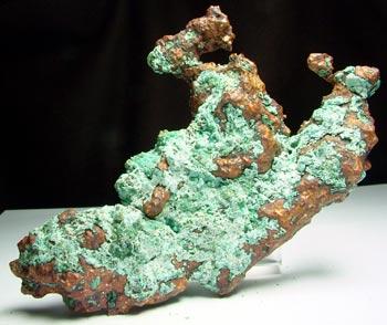 Native Copper & Plancheite