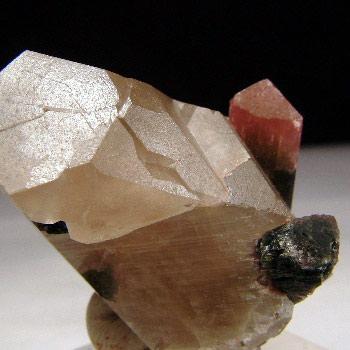 Tourmaline Var Liddicoatite & Quartz