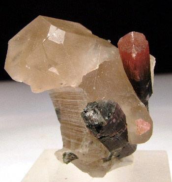 Tourmaline Var Liddicoatite & Quartz