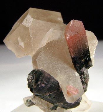 Tourmaline Var Liddicoatite & Quartz